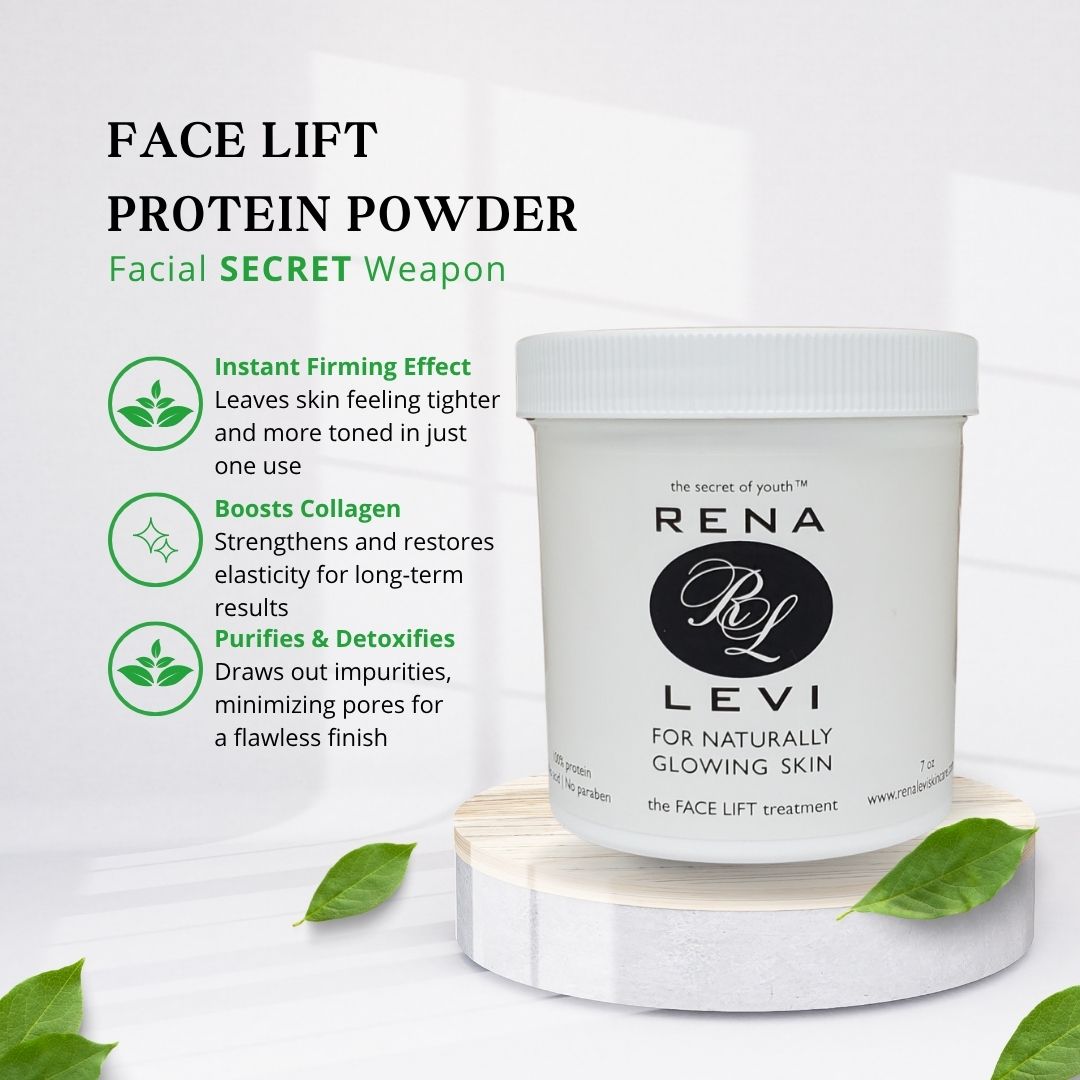 The Rena Levi skincare facelift protein powder 6.6oz