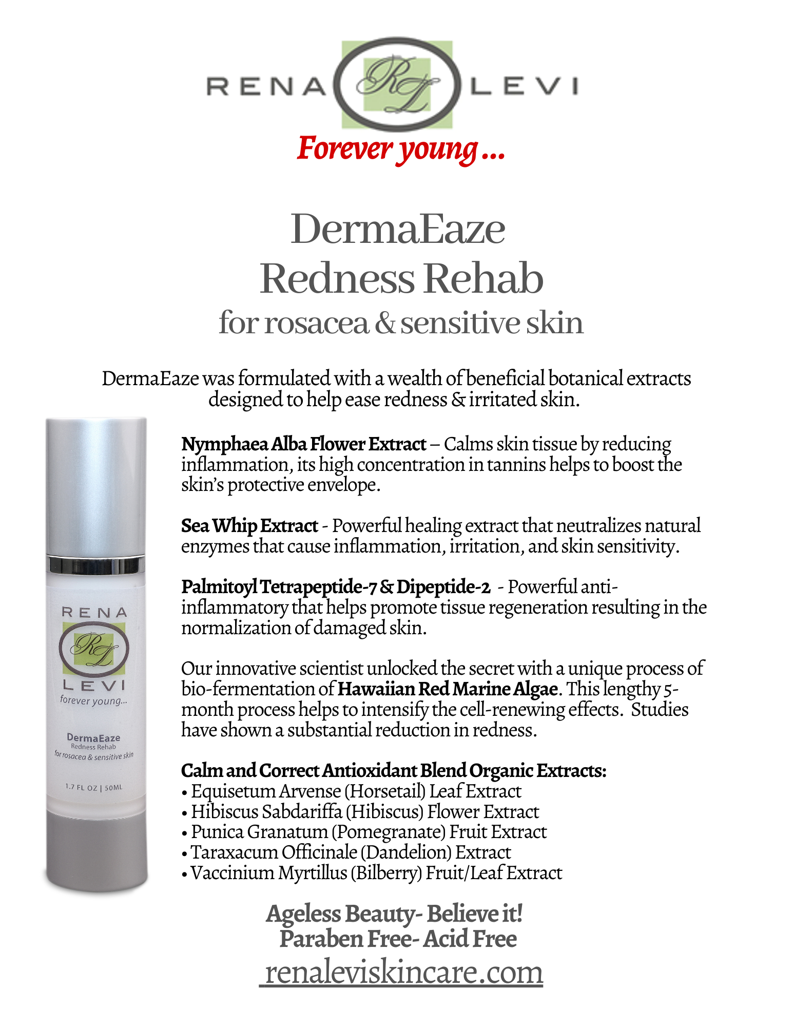 DermaEaze Redness Rehab: Soothe and Revitalize Your Skin
