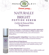 Load image into Gallery viewer, Naturally Bright Peptide Serum with CoQ10 &amp; Natural Skin Brighteners