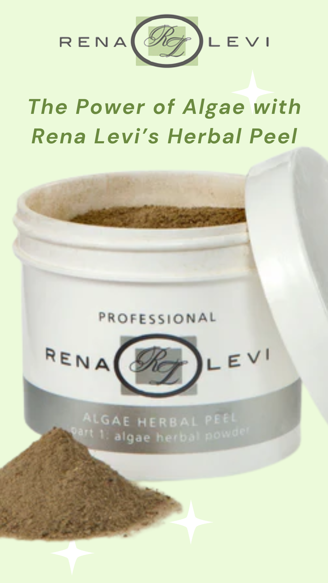 Algae Herbal Peeling Powder: Professional-Grade Skin Care Solution Part I of II
